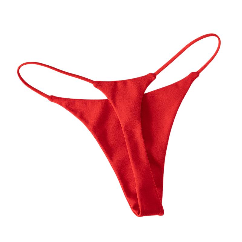 Seamless Underwear Women - 로우 웨이스트 코튼 끈 팬티 여성