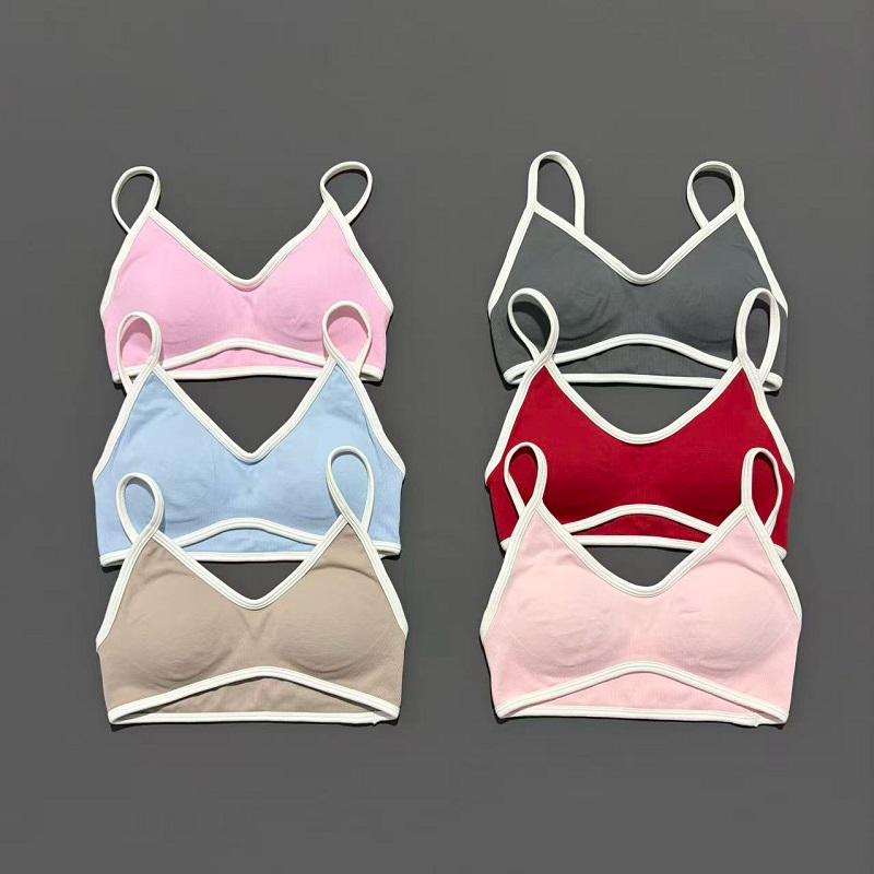 Push Up Bra Padded - 여성 스포츠 브라 조절 가능한 하이
