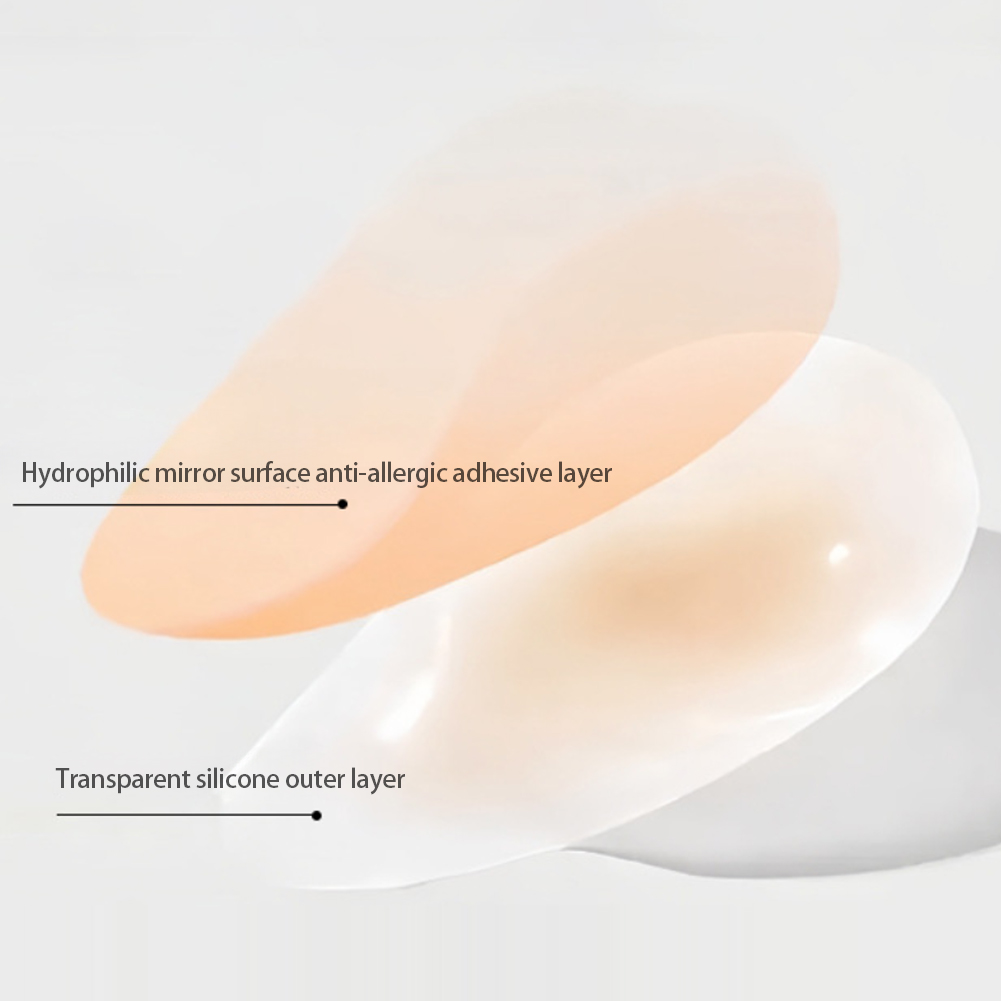 Nipple Cover Pasties - 초박형 무봉제 셀프 접착 실리콘 니플