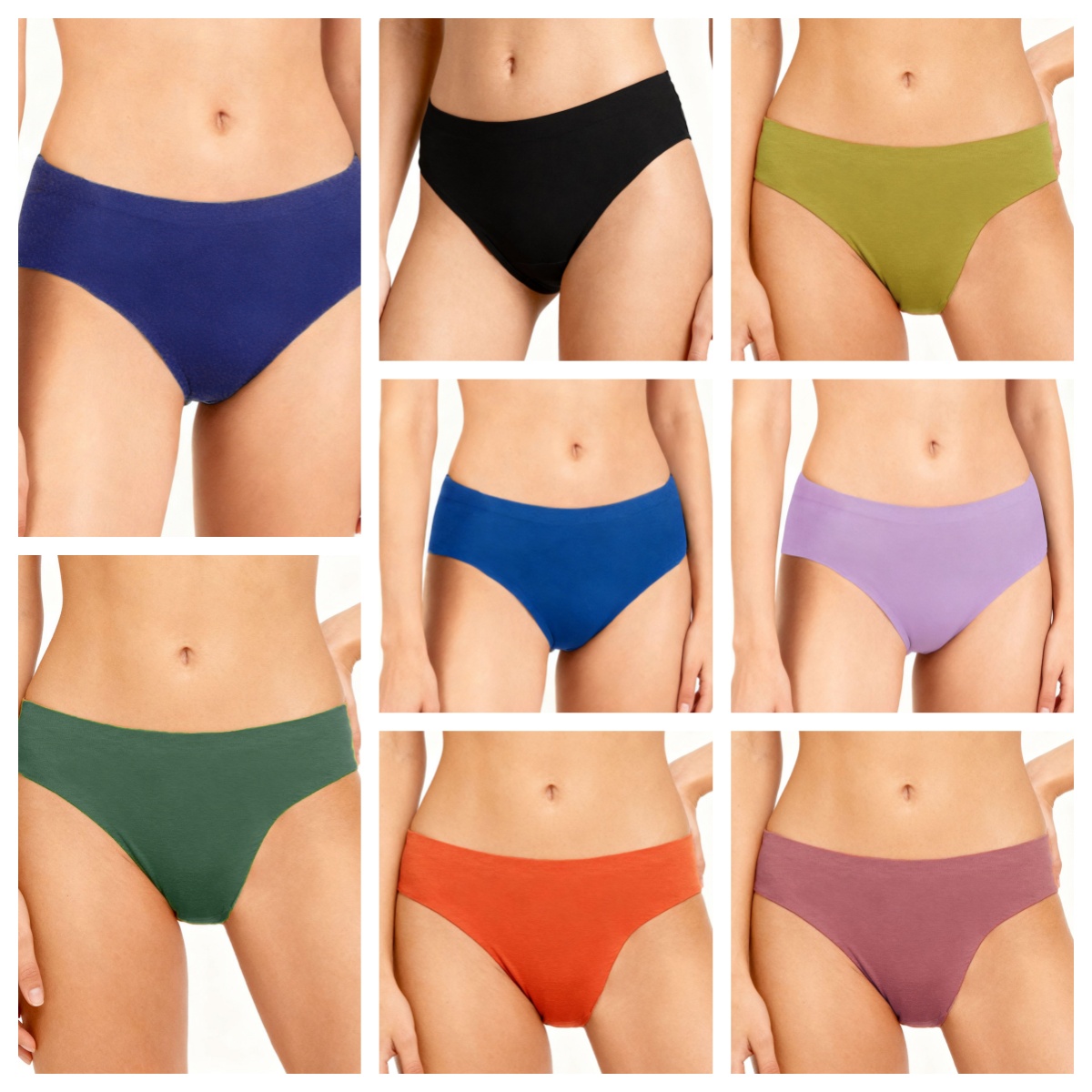 Seamless Underwear Women - 제릴루나 심리스 생리팬티 부드럽고 매끄러운 피부