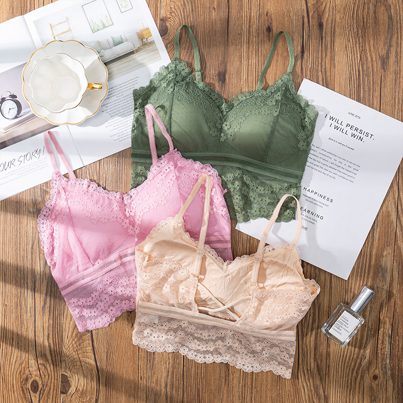 Strapless Bra Backless - 3D 섹시한 레이스 란제리 심리스 스포츠