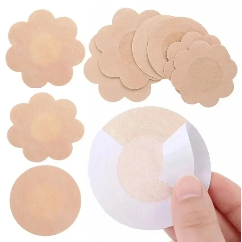 Nipple Cover Pasties - 100Pcs 젖꼭지 스티커 일회용 보이지 않는