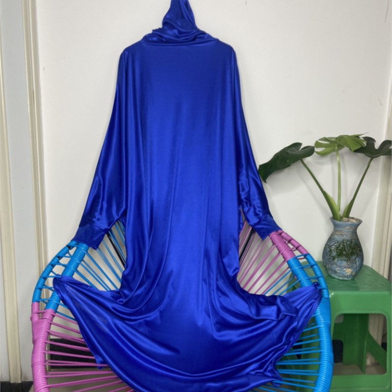 Robe Silk Women - 남성용 실키 터치 소프트 후드 맥시