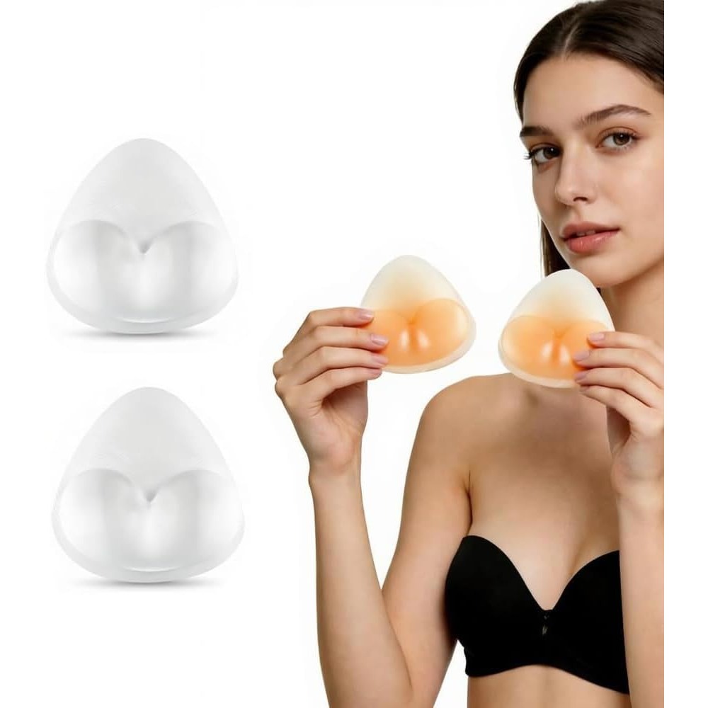 Push Up Bra Padded - 실리콘 브라 패드, 삼각형 모양 푸시업