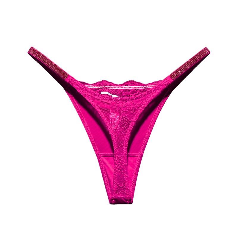 Seamless Underwear Women - 라인스톤 레이스 섹시 여성 팬티 심리스