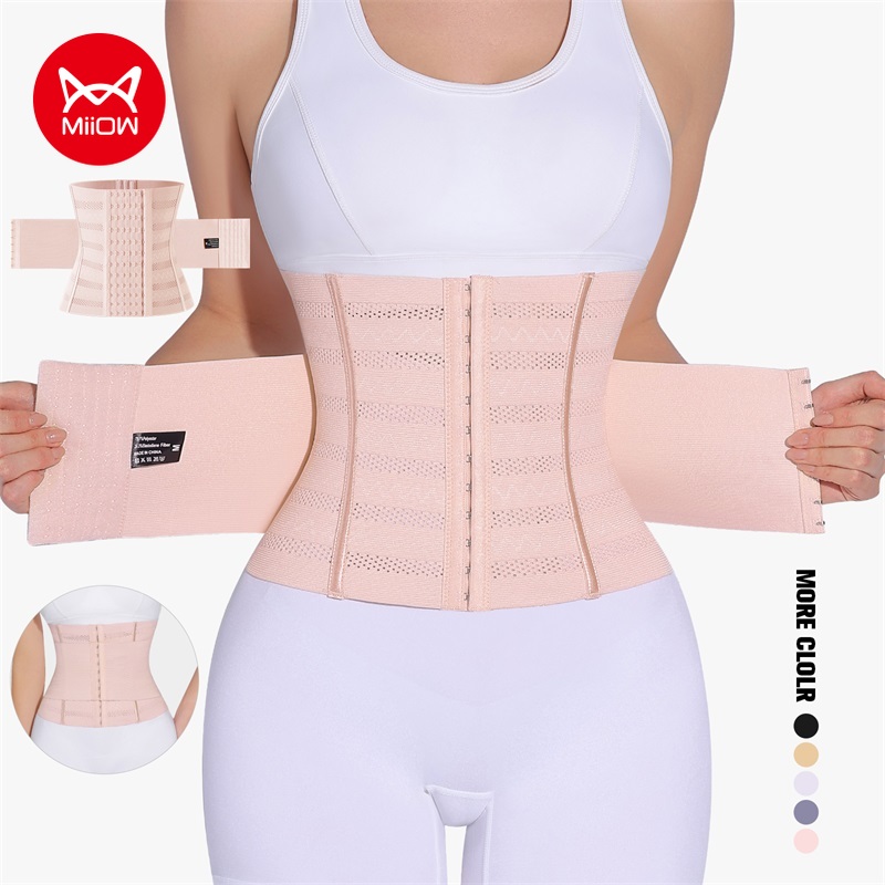 MiiOW 허리 트레이너 코르셋 여성 바인더 셰이퍼 배 - Shapewear Bodysuit Firm 리뷰 및 가격