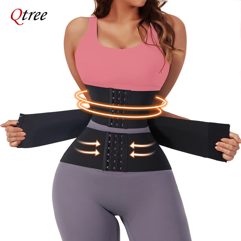 Qtree 업그레이드된 허리 트레이너 스내치 업 배 컨 - Shapewear Bodysuit Firm 리뷰 및 가격