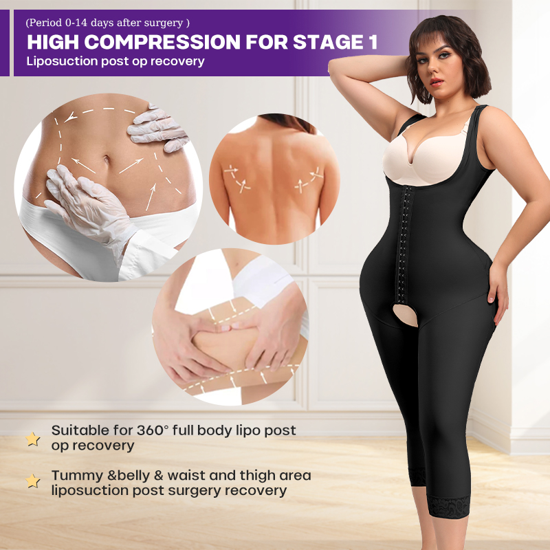 압축 배 컨트롤 전신 셰이퍼 여성 Lipo Post O - Shapewear Bodysuit Firm 리뷰 및 가격