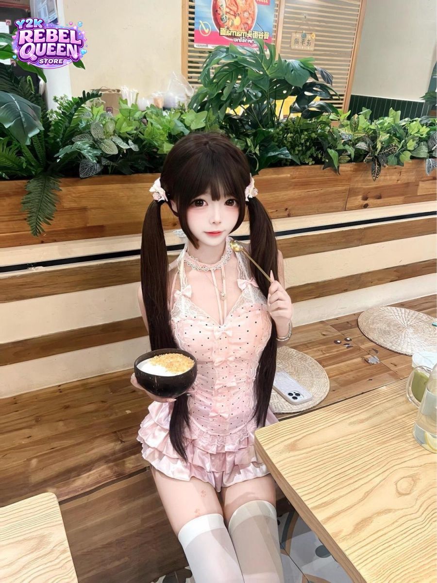 스윗 퓨어 디자이어 코케트 2피스 세트 여성용 레이스  - Cami Top Lace 리뷰 및 가격