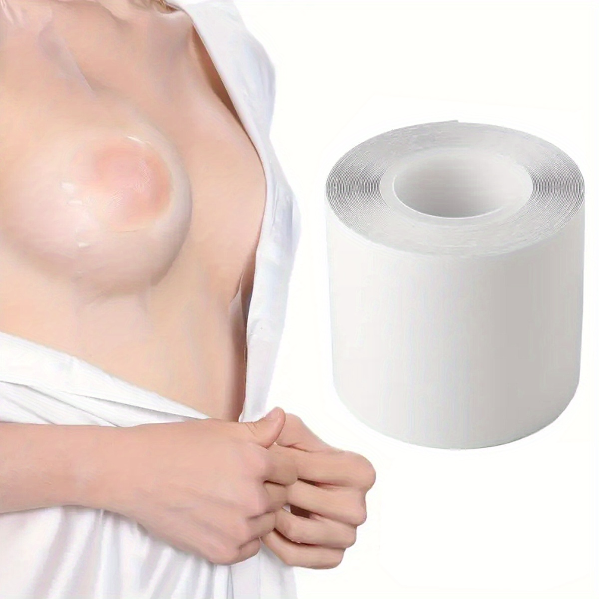 피부 친화적인 투명 가슴 테이프 통기성 니플 커버, 로 - Nipple Cover Pasties 리뷰 및 가격