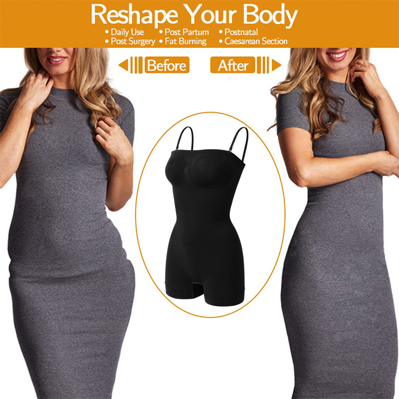 스트랩리스 보정속옷 바디 수트, 엉덩이 리프터, 원피스 - Shapewear Bodysuit Firm 리뷰 및 가격