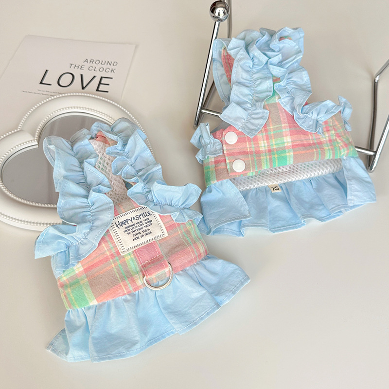 애완견 플래드 리드 베스트 스타일 소형견 테디 워킹 도 - Lace Teddy Lingerie 리뷰 및 가격