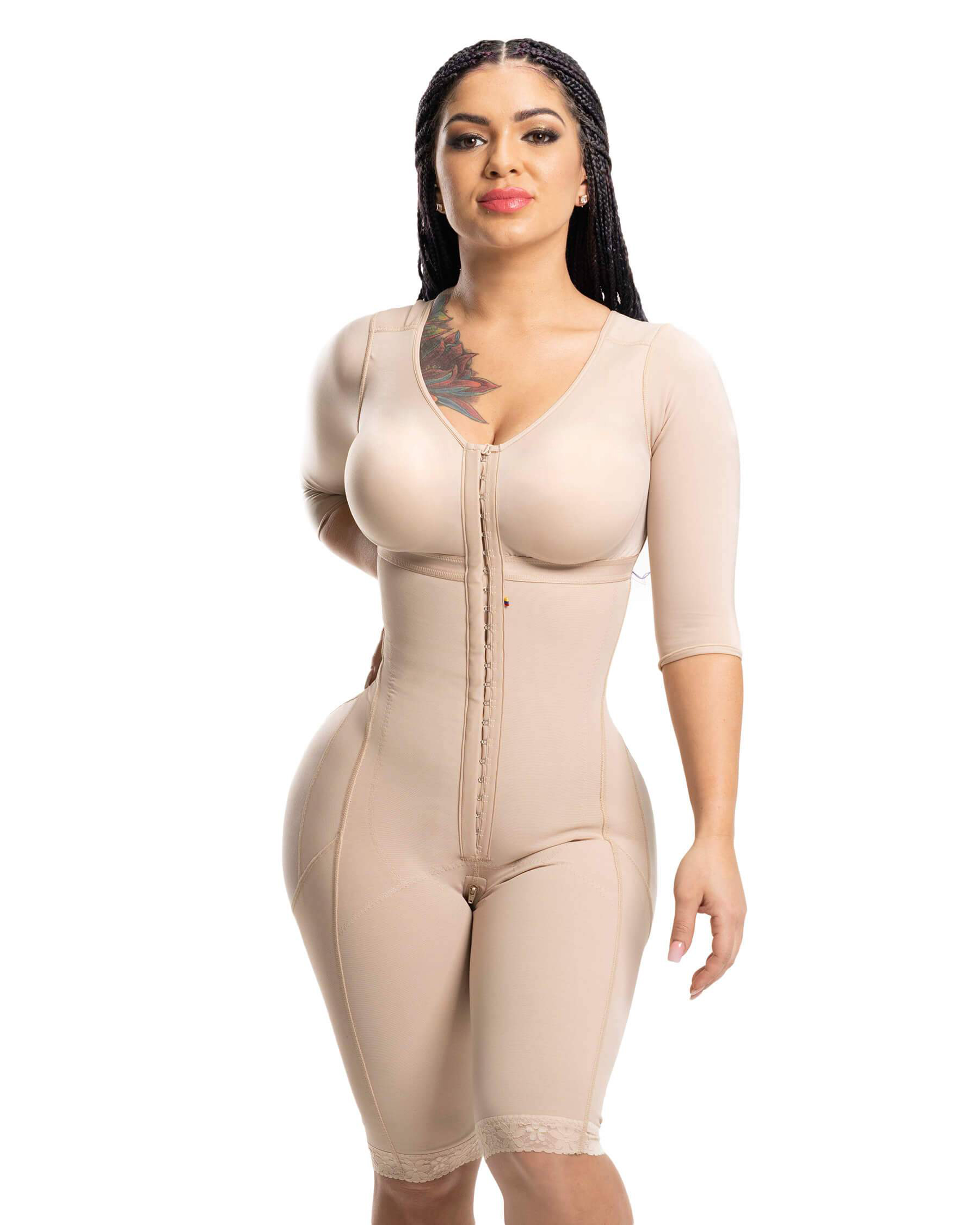 Fajas Colombianas 긴팔 고압축 전신 셰이 - Shapewear Bodysuit Firm 리뷰 및 가격