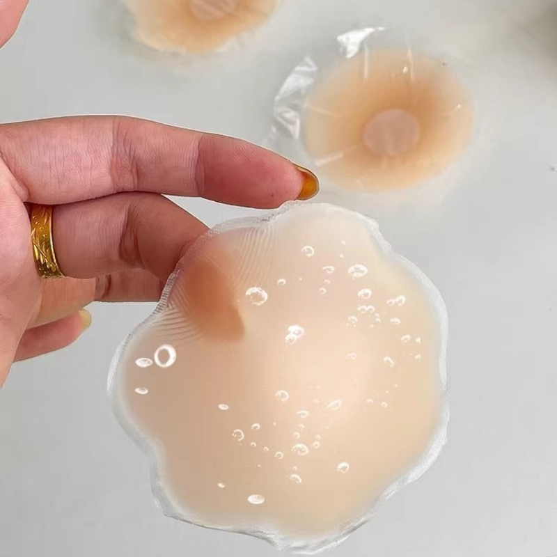 꽃무늬 원형 실리콘 니플 커버 재사용 가능 투명 유방  - Silicone Bra Adhesive 리뷰 및 가격