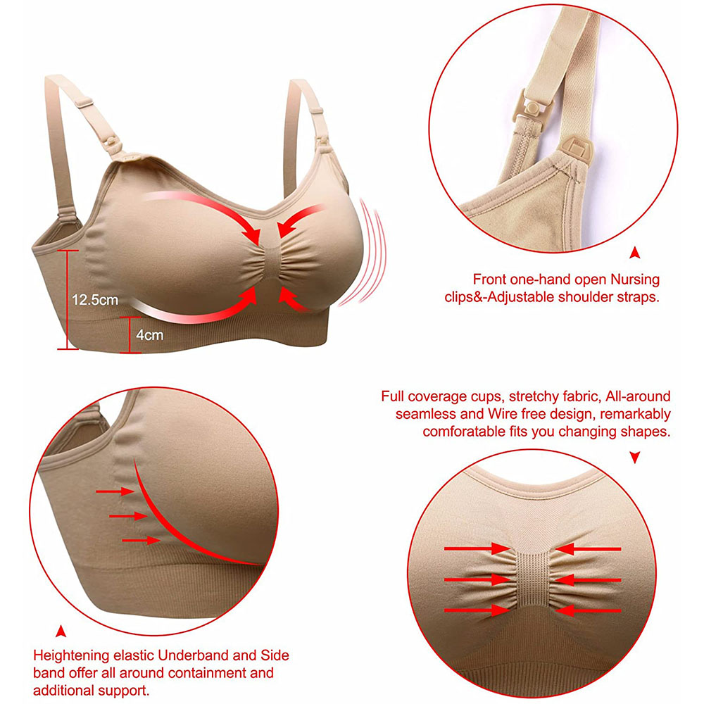 무선 수유복 임산부용 면 수유브라 임신부 수면 속옷 수 - Nursing Bra Sleep 리뷰 및 가격