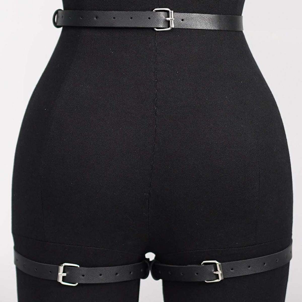 여성 가죽 하네스 사람하네스 가죽 하네스 속옷 섹시한  - Garter Belt Set 리뷰 및 가격