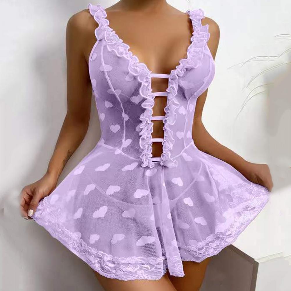 2026 섹시한 나이트 드레스 민소매 에로틱 언더웨어  - Babydoll Chemise Night 리뷰 및 가격