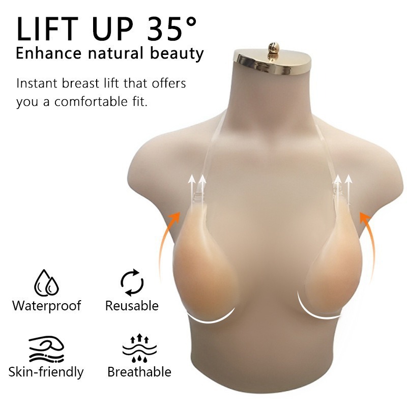 여성용 1개입 여름용 투명 실리콘 브라, 어깨끈, 푸쉬 - Silicone Bra Adhesive 리뷰 및 가격