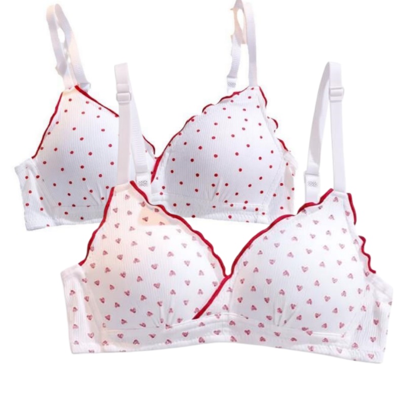 귀엽고 달콤한 무선 브라 세트, 편안하고 부드러운 면  - Bralette Wireless Soft 리뷰 및 가격