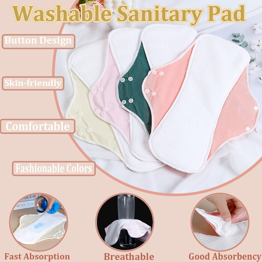 여성용 세척 가능한 위생 패드 1개, 재사용 가능한 월 - Period Panty Absorbent 리뷰 및 가격