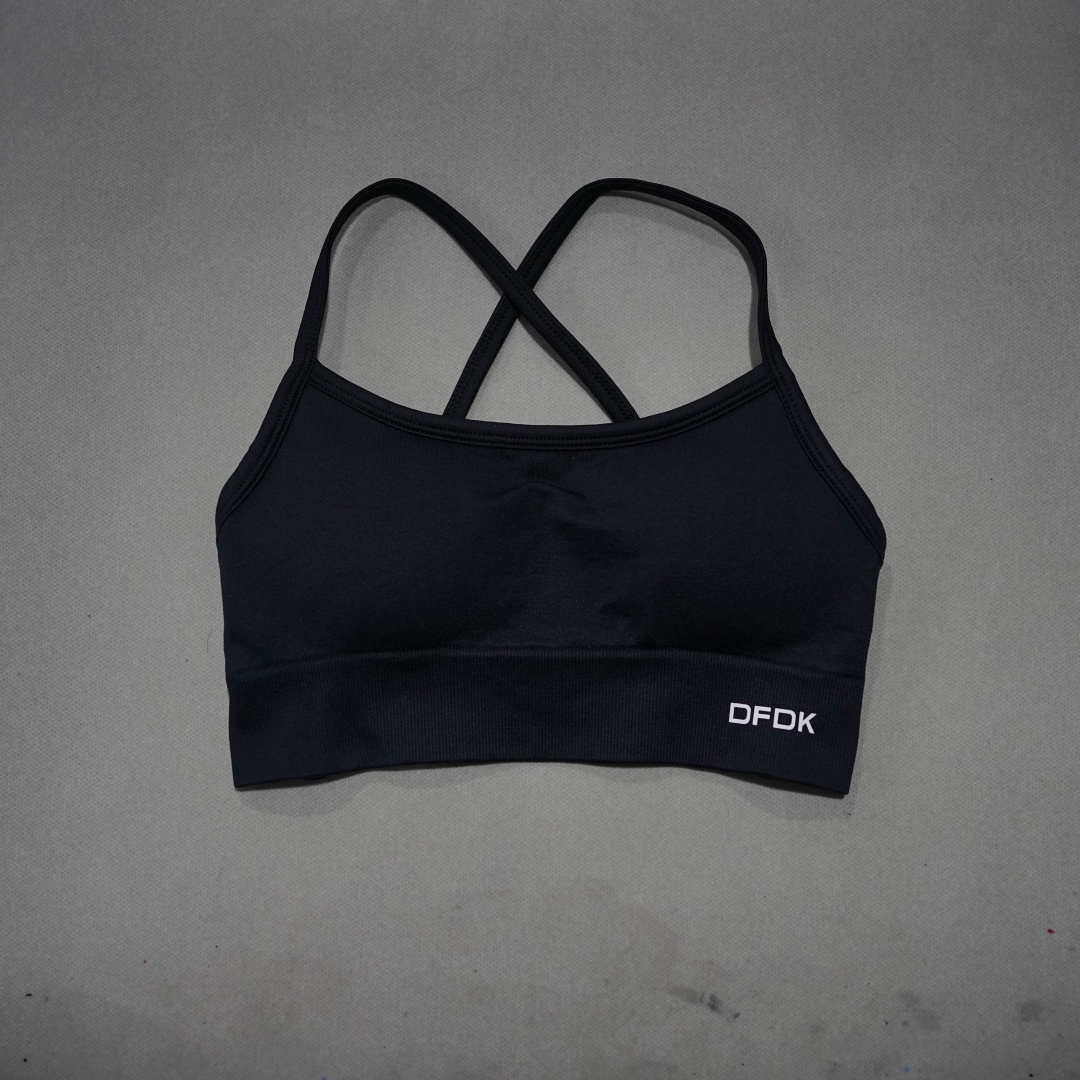 DFDK 리브드 심리스 크로스 백 요가 브라 여성용 와 - Push Up Bra Padded 리뷰 및 가격
